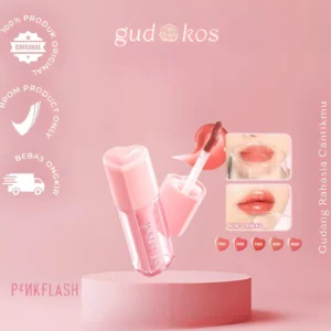 Gudkos PINKFLASH Transferproof Bubble Glowy Tint Lips Bubble Long-lasting Smooth abd Fresh 5 Shades PF-L21