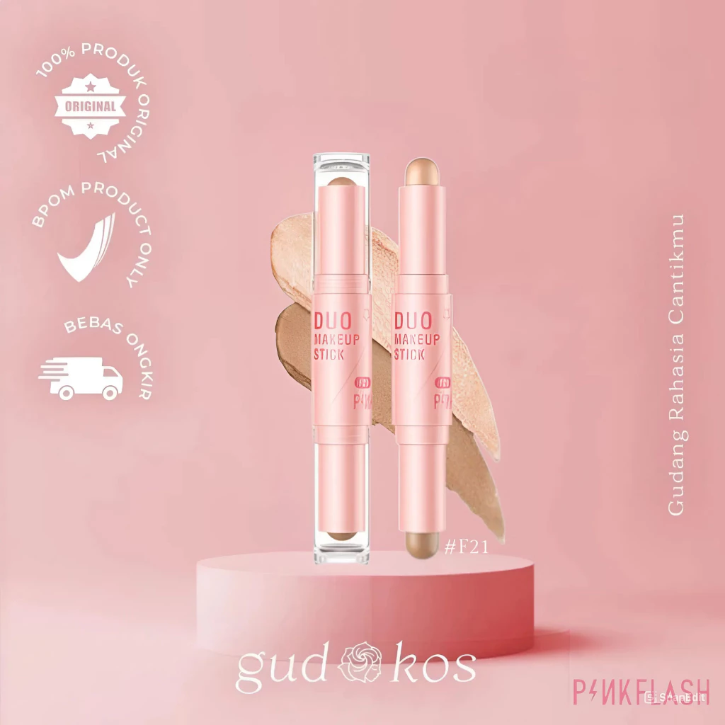 Gudkos PINKFLASH duo makeup stick F21