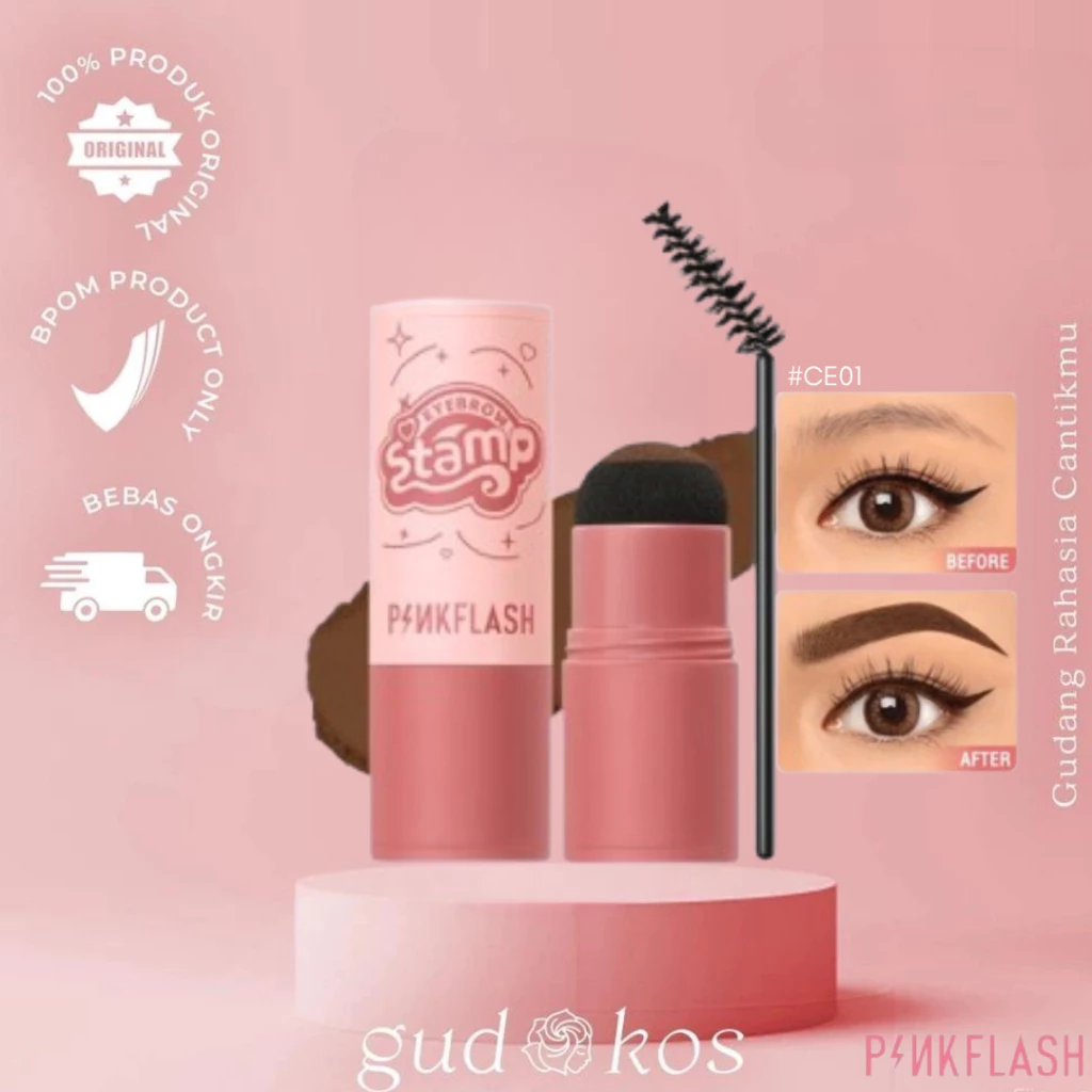 Gudkos PINKFLASH NATURAL BROW POWDER PF-E19