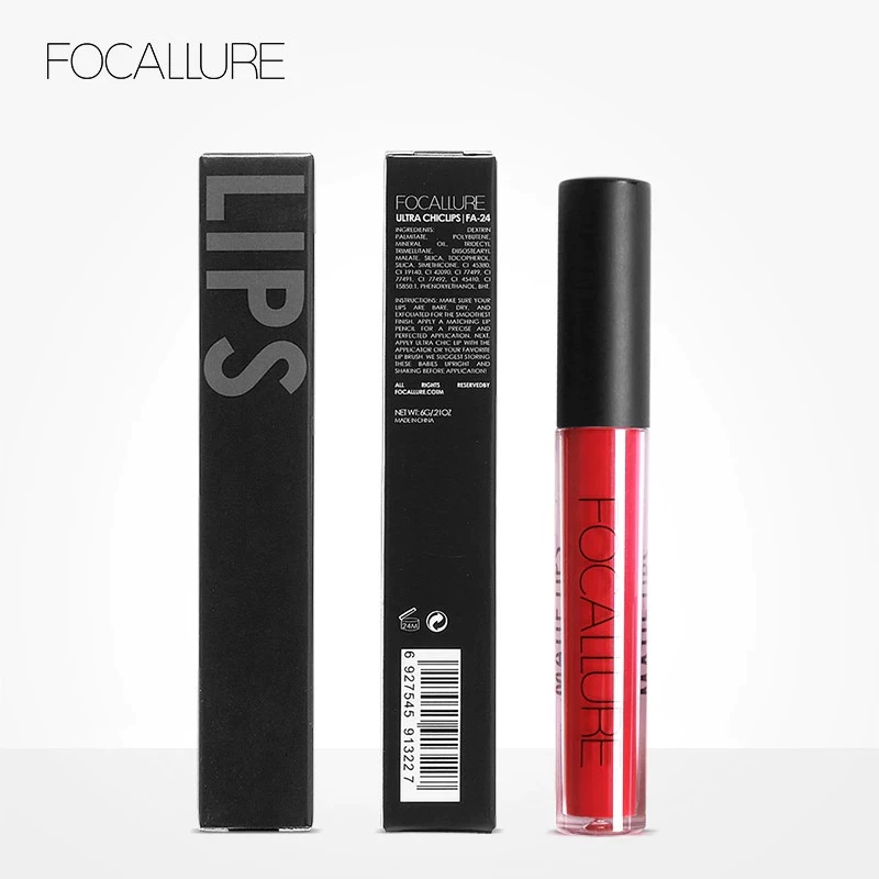 Gudkos Focallure Lip Cream Matte Waterproof Lipstick - FA24