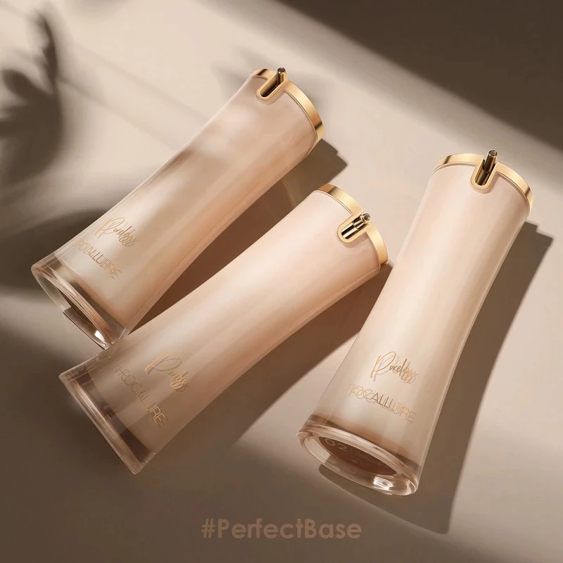 Gudkos FOCALLURE Lasting poreless Foundation Tahan air Pengontrol Minyak fa205