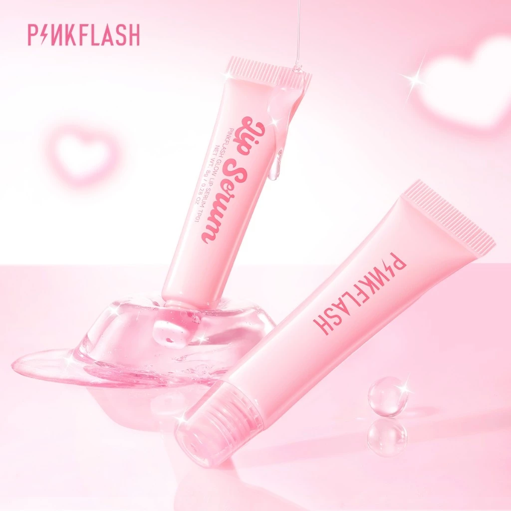Gudkos PINKFLASH LovingHeart Hydra Plump Lip Balm PF-L29 – 5X Melembapkan, Tahan Lama, Multifungsi