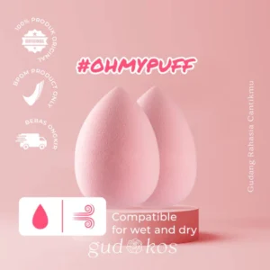 Gudkos PINKFLASH Oh My Puff Beauty Blender - Spons Makeup