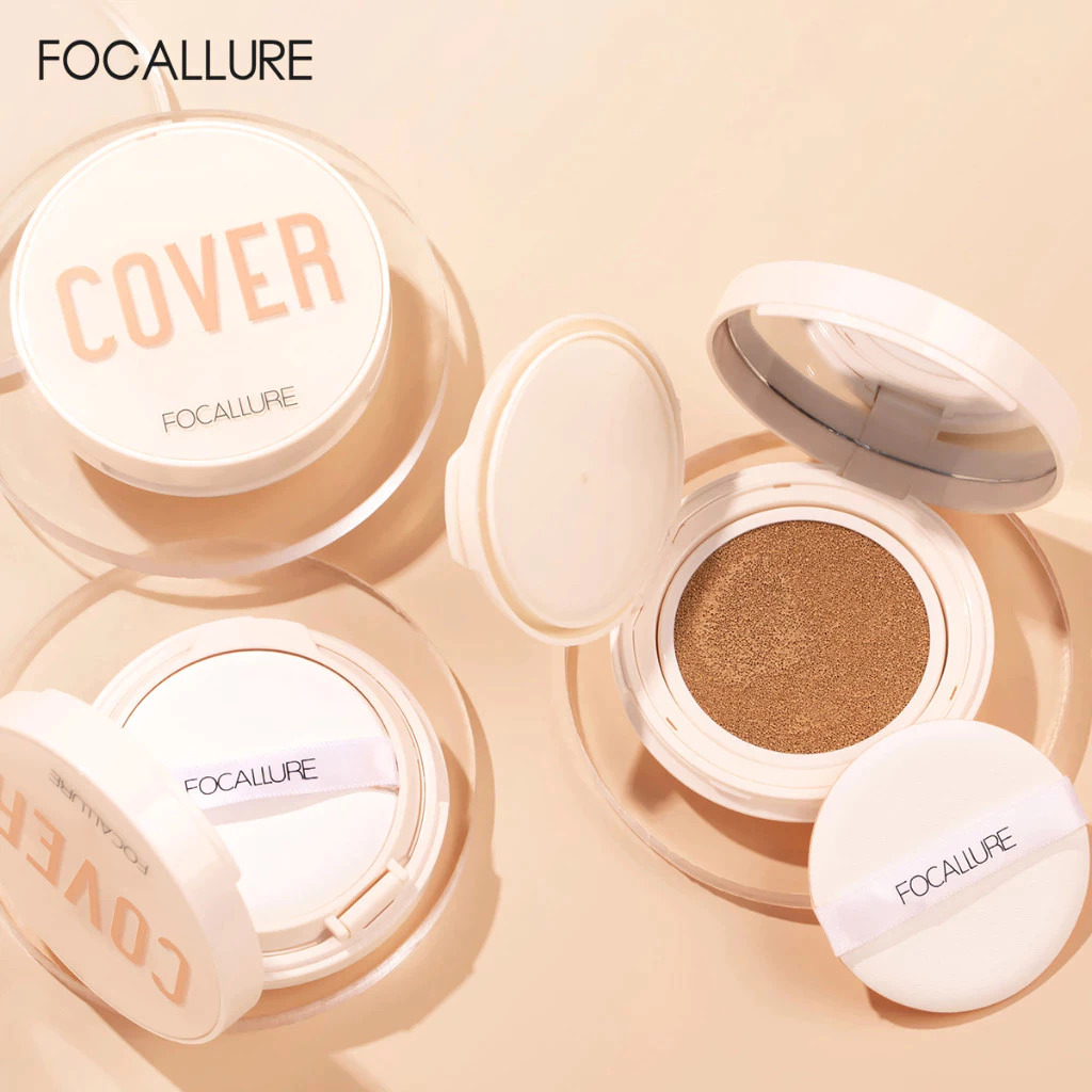 Gudkos FOCALLURE LONGLASTING CUSHION FOUNDATION FA162